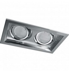 Светильник встраиваемый DLT202 потолочный MR16 G5.3 хром  41045  Feron