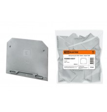 Заглушка для ЗНИ-16мм2 серая   SQ0803-0037  TDM