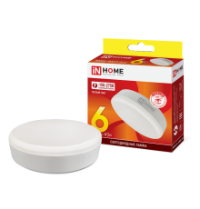 Лампа светодиодная LED-GX53-VC 6Вт 230В 3000К 540Лм  4690612030777  IN HOME