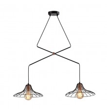 Светильник подвесной (подвес) Moonlight 5150-203 2 х Е27 40Вт лофт - кантри потолочный  Б0054975  Rivoli