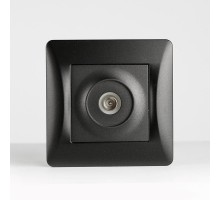 TV розетка одиночная (антрацит)  201020  SPL