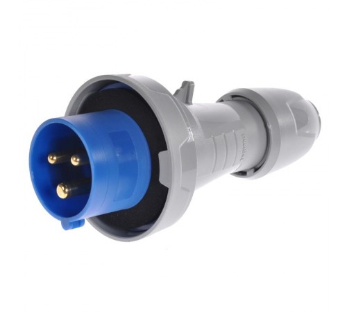 Прямая вилка - P17 Tempra Pro - IP 66/67 - 200/250 В~ - 16 A - 2К+З  555324  Legrand