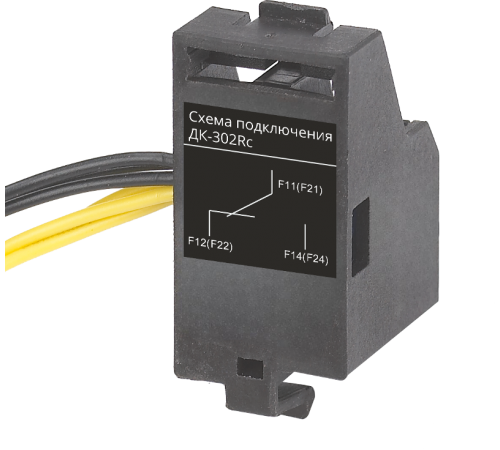 Контакт дополнительный левый 1НО1НЗ ДК-303Rc  28723DEK  DEKraft