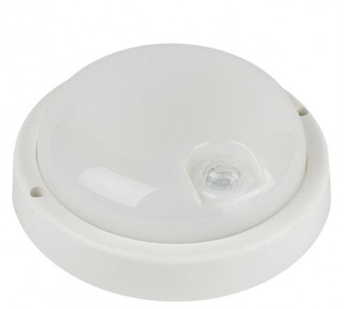 Светильник ЖКХ светодиодный  SPB-201-3-40K-008 8Вт 4000K 760Лм IP65 с ИК датчиком движения   Б0062507  ЭРА