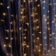 Гирлянда - занавес CL21  320 диодов  2700K , эффект стробов, 3*2м + 3м IP44 прозрачный шнур  32341  FERON