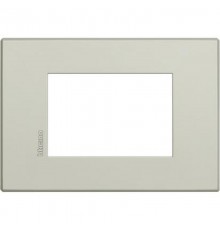 Axolute. Рамка Air, итальянский стандарт 3 мод. Цвет "Песчаник"  HW4803SB  Legrand