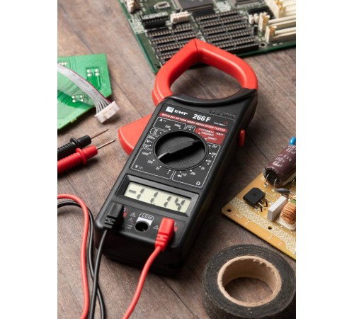 Токовые клещи цифровые 266F EKF Master  In-180702-bc266F  EKF