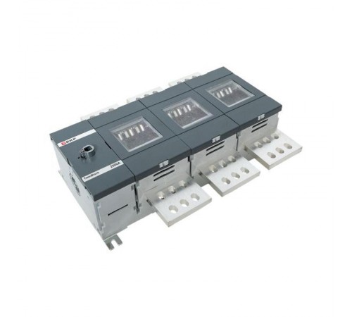 Рубильник 2000A 3P без рукоятки управления TwinBlock  tb-s-2000-3p  EKF