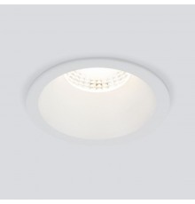 15266/LED 7W 3000K WH белый / Встраиваемый светодиодный светильник  a063925  Elektrostandart 