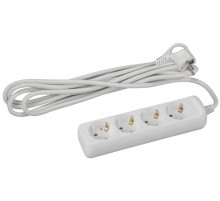 Удлинитель 4 гнезда 3 м U-4e-3m с/з U-4e-3m ПВС  Б0028374  ЭРА