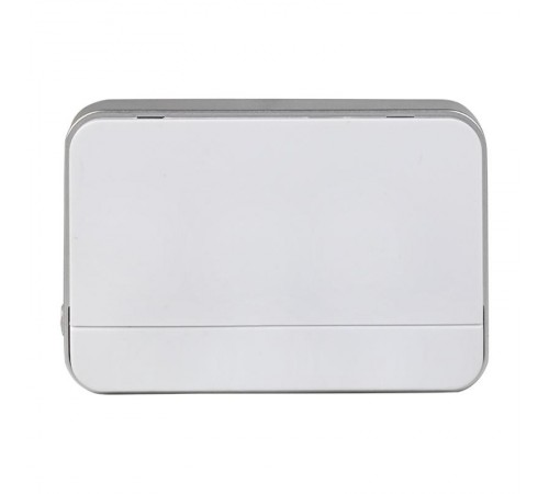 Звонок беспр. в розетку Classic (бел.-сер. 51 мелод. с индик. 4 ур.) EKF  DBS-002  EKF