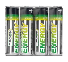 Батарейка щелочная (алкалиновая) LR6-4S ECO (60/720/21600) (AA)   Б0017042  ТРОФИ