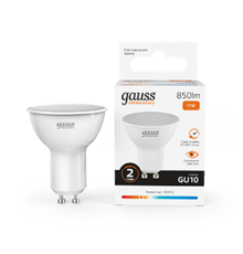 Лампа светодиодная Elementary MR16 11W 850lm 3000K GU10 LED 1/10/100  13611  Gauss