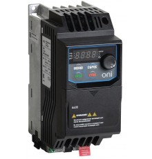 Преобразователь частоты A400 380В, 3Ф 0,75 kW 2,5А серии ONI  A400-33E0075IP20F  ONI