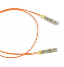 FC-D2-50-LC/PR-LC/PR-H-1.5M-LSZH-OR Патч-корд волоконно-оптический (шнур) MM 50/125, LC-LC, 2.0 мм, duplex, LSZH, 1.5 м  243118  Hyperline