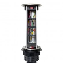 Встраиваемая мини-колонна, 8 модулей=4 поста C-Line выдвижная   cl-vmk-8-s  EKF