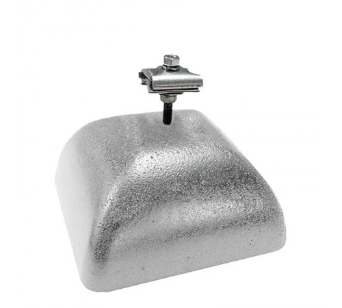 Держатель-зажим соединительный круглого проводника 8-10 мм, оцинк. с бетоном 3.5 кг71925Ezetek