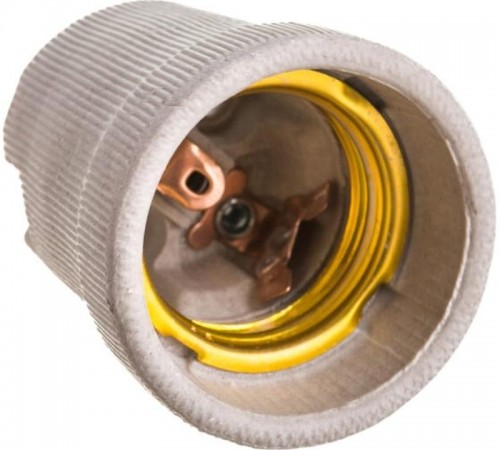 Патрон Е27 Д-002 керамический подвесной  4690612032153  IN HOME