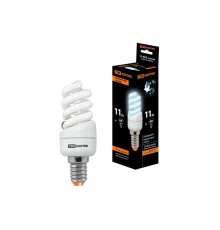 Лампа энергосберегающая КЛЛ 11Вт E14 840 cпираль FSТ2 КОМПАКТ 35х98мм  SQ0323-0176  TDM