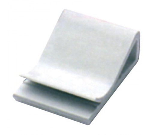 Клипса самоклеящаяся для плоского кабеля, белая, 20х26х9,6  2AFC-20  DKC