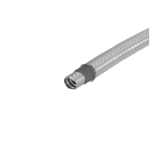 Металлорукав DN 10мм в герм. ПВХ изоляции в оплетке из нержавеющей стали, Dвн 10,0 мм, Dнар 14,0, 50 м  6071TX-010  DKC
