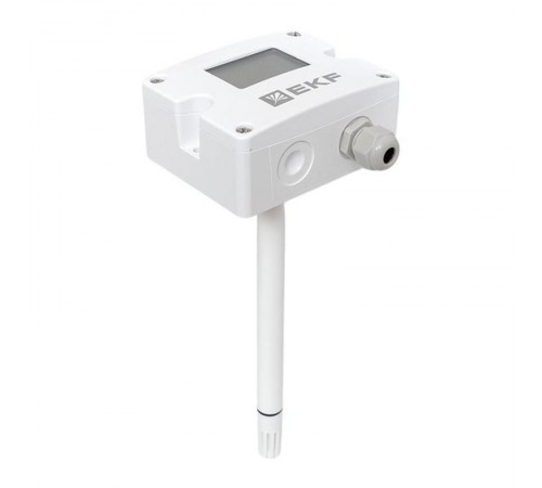 Преобразователь влажности и температуры канальный 0-10 В EKF  THT-102-V  EKF