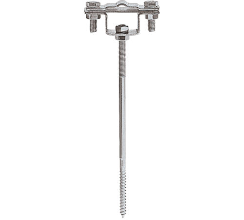 Держатель полоса/пруток для деревянного фасада, оцинк.91033Ezetek