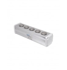 BXM47-A5/22-65У1 (5 серебристых цилиндрических кнопок (1C1NO1NC)), пост управления  (ЭТ)   ET249218   Электротехник