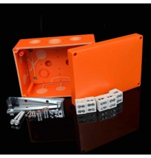 Коробка огнестойкая Е90, 176х126х87, IP66, с двойными керамическими клеммниками 5x1,5-10 мм2 KSK 175 (2PO10)  KSK 175_2PO10  Kopos