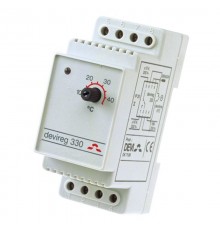 Терморегулятор наружний на шину DIN, с датчиком на проводе, RT-821-1 (-4°C-+5°C), 16А 140F1070R DEVI