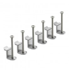 Универсальный комплект крепежных уголков типа 2 для 6 точек фиксации (сталь, 6 шт.) (GESUB2 6)  7407561  OBO Bettermann