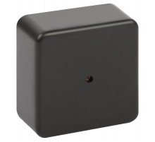 Распаячная коробка  BS-B-100-100-50 100х100х50мм без клеммы черная IP40 BS-B-100-100-50  Б0061805  ЭРА