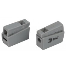 Клемма  NO-225-410 быстрозажимная 221-101 для светильников 1 полюс 0.5-2.5мм2 (упаковка 50 шт.)  Б0067977  ЭРА