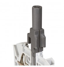 Гнездовой вывод Viking 3 - под измерительный щуп диаметром 4 мм - для винтовых и пружинных клемм - с шагом 5,6 мм  037527  Legrand