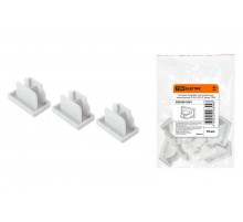 Заглушка торцевая пластиковая для шинопровода TLA-01-WH-Z белая  SQ0369-0381  TDM