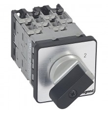 Переключатель на 2 направления - без положения ''0'' - PR 12 - 4П - 8 контактов - крепление на дверце  027463  Legrand