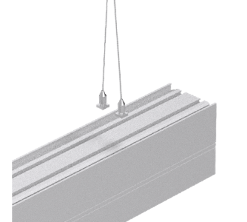 Комплект для подвеса светильников серии Т-Лайн (1,5х4000мм)  V4-R0-70.0006.TL0-0003   VARTON