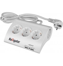 Удлинитель 71 544 NPE-USB-05-180-ESC-3X1.0 71544 Navigator