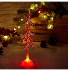 Фигура на подставке Елочка 25 см  513-032  NEON-NIGHT