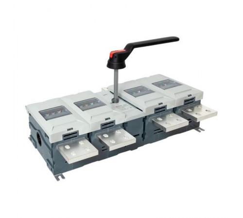 Рубильник-выключатель 3150A 4P c рукояткой управления для прямой установки PowerSwitch  psds-3150-4  EKF