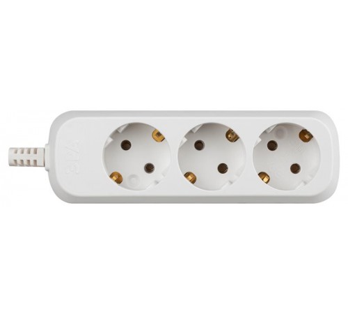 KX-3e ЭРА Колодка 3гн, зазeмл (20/1440)  Б0028338  ЭРА