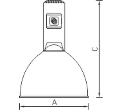 Светильник промышленный ГСП HBA AL 250 SET 250Вт ДРИ Е40 ЭмПРА IP65  1311002070  Световые Технологии