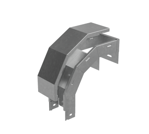 T-ответвитель крышка верт. вниз 50х100х100 мм "ПЛЮС"  OKTDplus50-100-100  КМ-профиль
