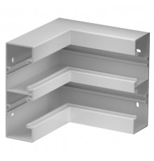 Внутренний угол кабельного канала Rapid 45-2 нерегулируемый 53x165 мм (ПВХ,серый) (GK-IS53165LGR)  6113432  OBO Bettermann