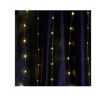 Гирлянда - занавес Водопад 230V 480 LED 3*3м, 2700K с контроллером, IP20 , сетевой шнур 3м в комплекте, CL27  48598  FERON