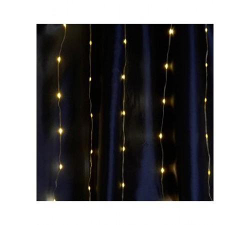 Гирлянда - занавес Водопад 230V 480 LED 3*3м, 2700K с контроллером, IP20 , сетевой шнур 3м в комплекте, CL27  48598  FERON