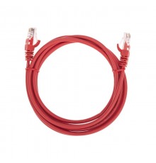 Патч-корд U/UTP, CAT 5e, RJ45-RJ45, 26AWG, LSZH, красный, 2м REXANT  02-0103-2  REXANT
