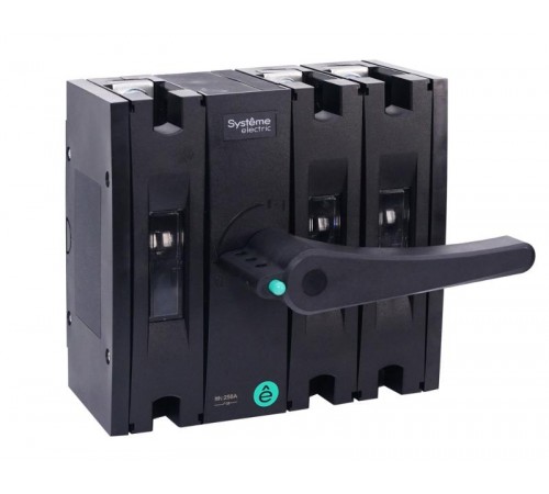 ВЫКЛ-РАЗЪЕДИНИТЕЛЬ SYSTEMEPACT SD160 3P 100A  РУКОЯТКА ФРОНТ ЦЕНТР_РУКОЯТКА ЗАКАЗЫВАЕТСЯ ОТДЕЛЬНО  SSD01603MF0100  SE