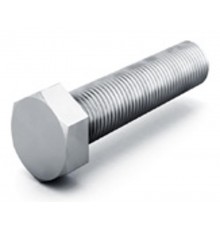 Болт М10х20 DIN 933 полнонарезной, класс прочности 5.8, гальван. цинк, 060491  БМ-10х20.58-DIN-ЭЦ   Ostec