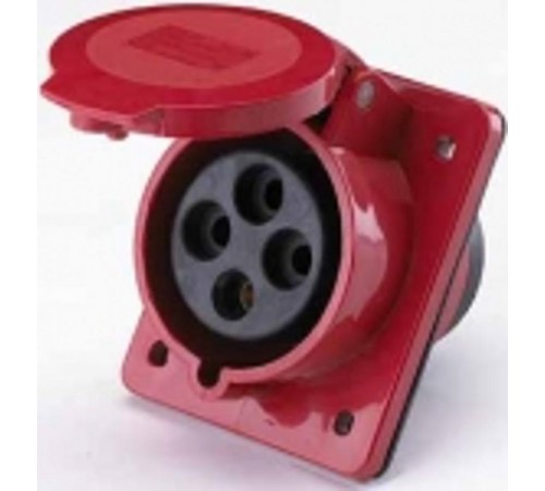 Розетка для скрытой проводки 424 3Р+РЕ 32А 380В IP4  26054DEK  DEKraft